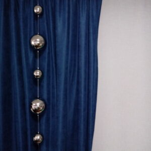 Zasłona welvet granat