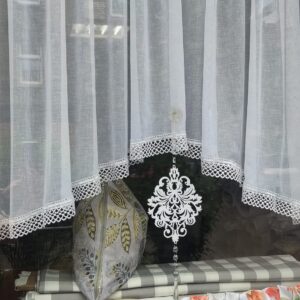 Komplet pomarańczowy z gipiurą