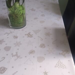 Obrus świąteczny złoty