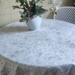 Obrus na stół okrągły